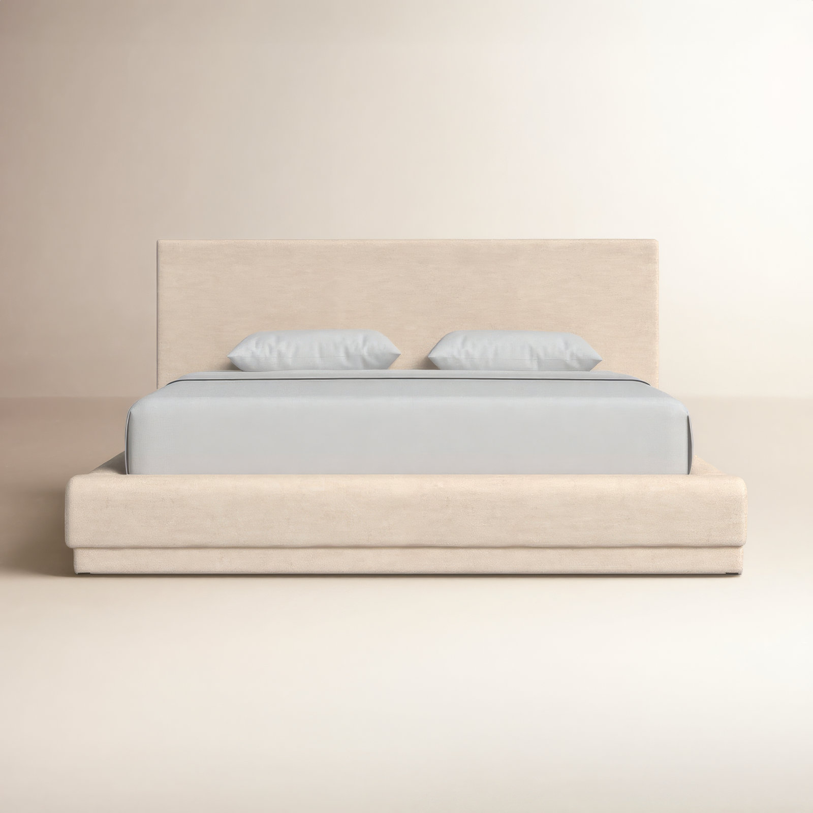 Isolde Upholstered Bed, Extra Wide Queen