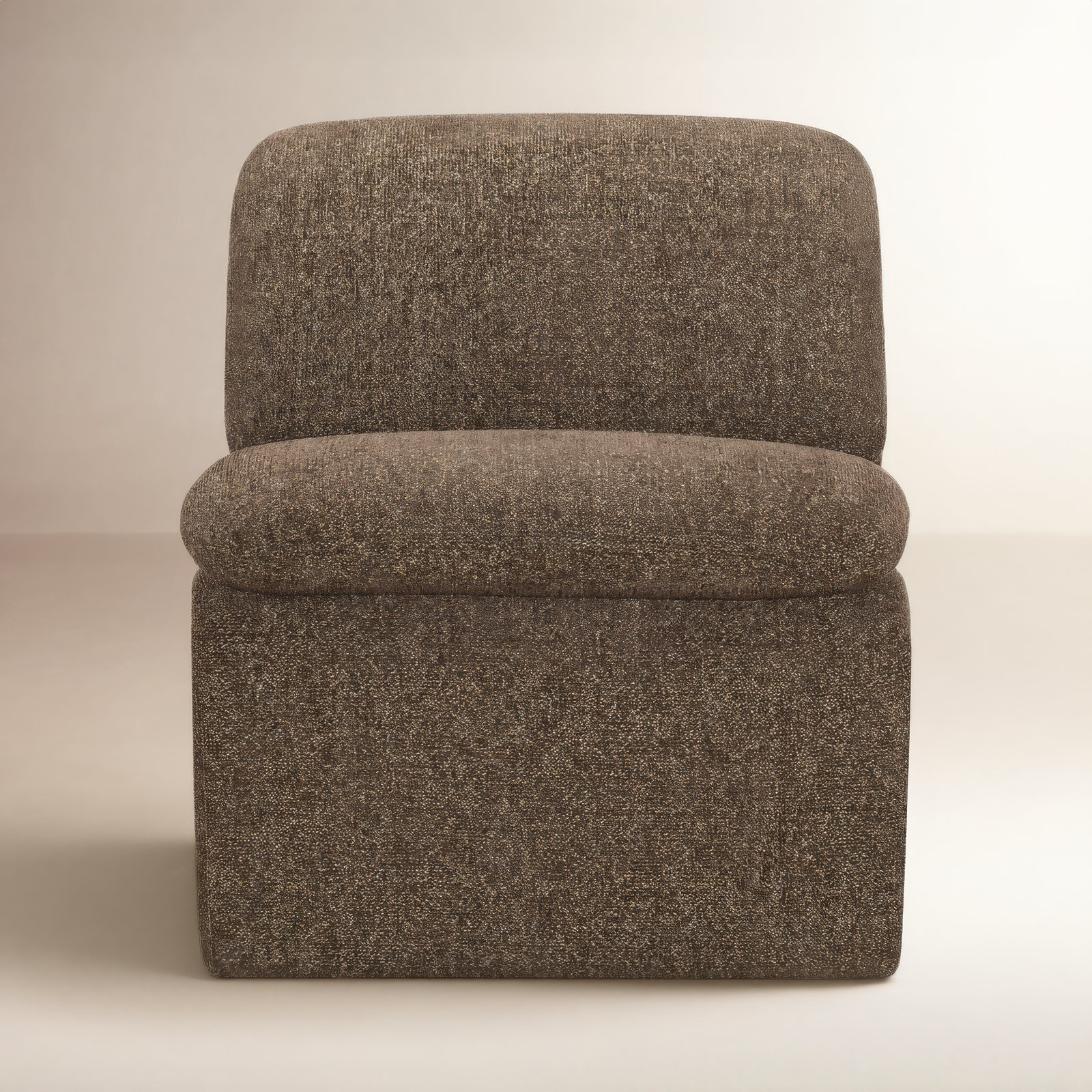 Piara Upholstered Accent Chair, Brown