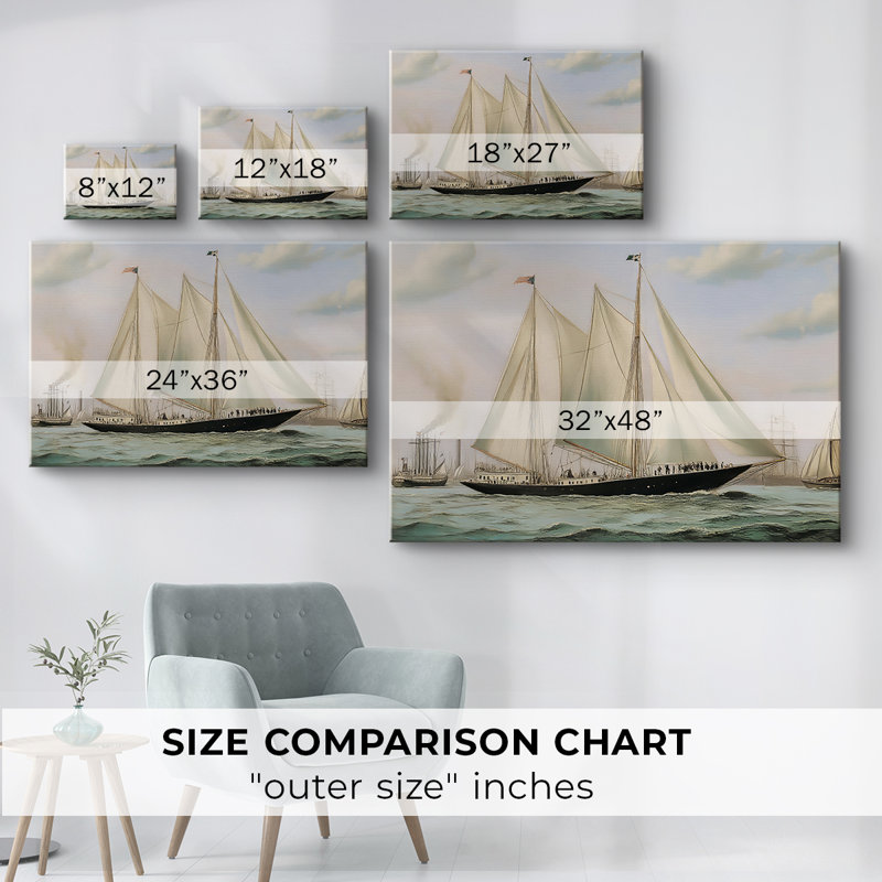 Série Nautical-CLXI -Galerie enveloppée Cavas, 18 x 27