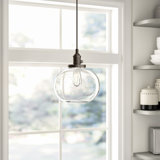 Luminaire suspendu sphère 1 lumière Antioch