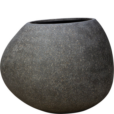 Jardinière de roche légère de 26 po - Sable gris