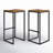 Counter Stool with Metal Frame-1936736893