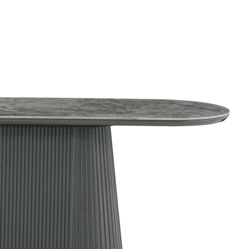 Decie 140cm Stone Top Console Table