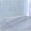 Porte de douche coulissante simple, porte coulissante sans cadre pour salle de bain-125293524