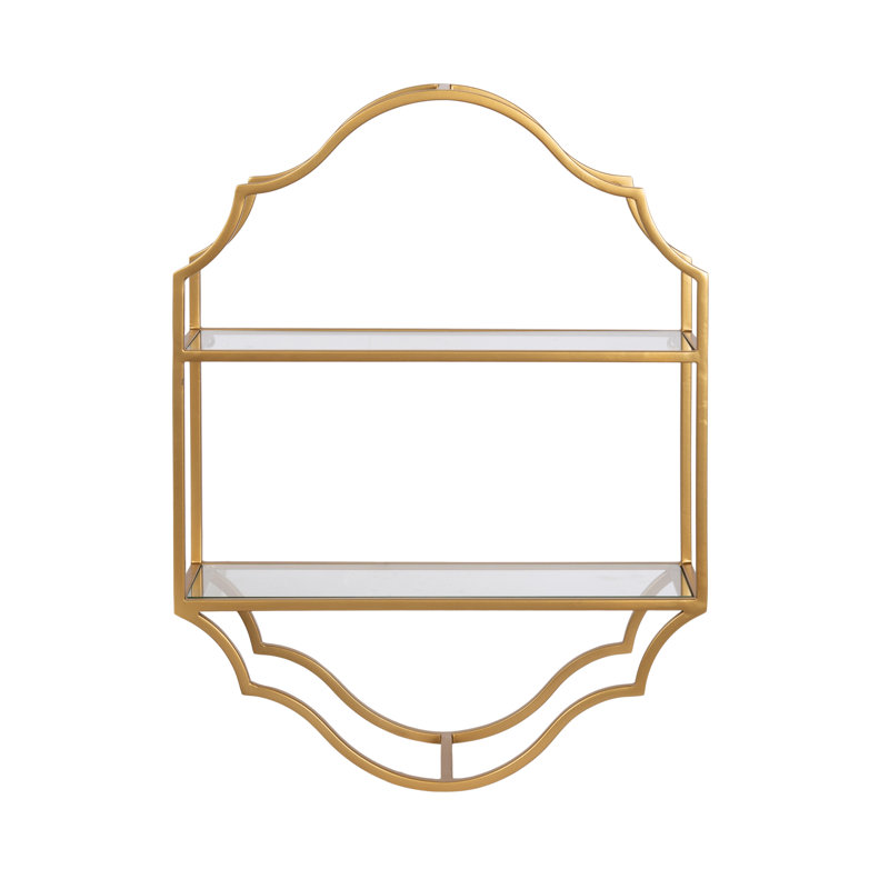 Hoskinson Ornate Tiered Wall Storage Shelf
