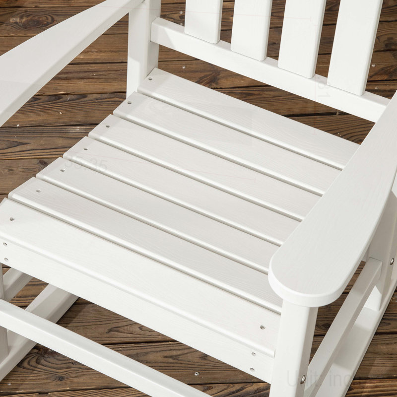 Norene Outdoor Chair, White