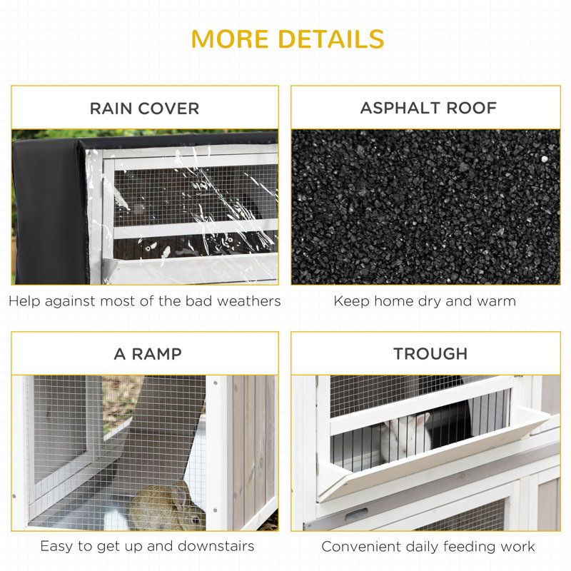 Weather Resistant Rabbit Hutch