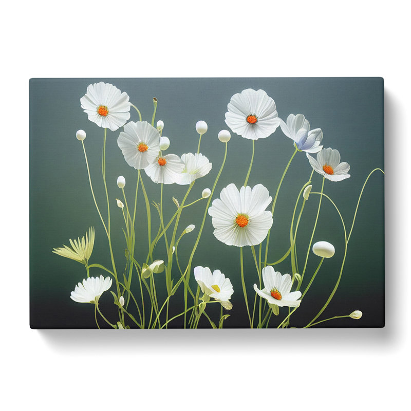 Pretty Wildflowers Floral - Wrapped Canvas, 40cm H x 60cm W x 3cm D
