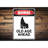 Old Age Ahead Aluminum Sign-58277714