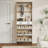 Versatile Wooden Shoe Cabinet with Multiple Compartments and Stylish Design