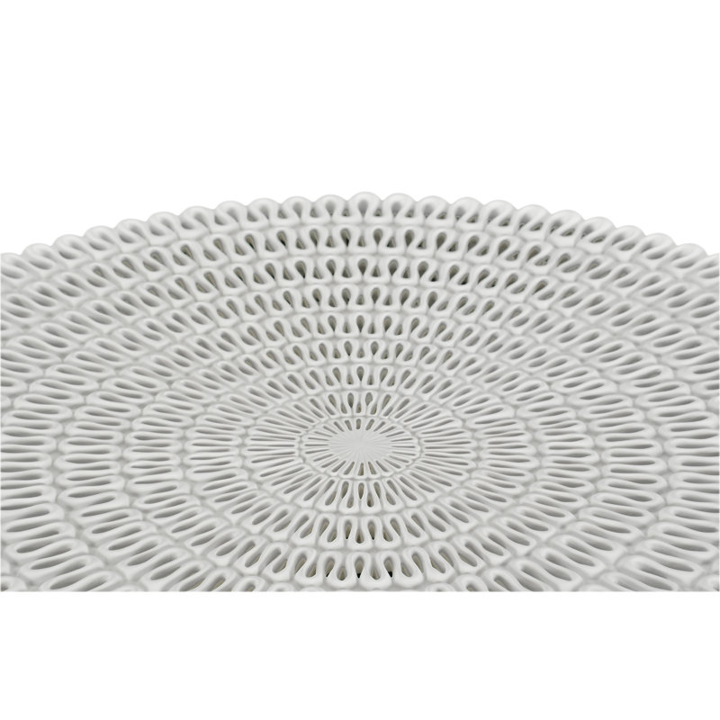 Pipa Coffee Table, 17" H x 42" W x 42" D
