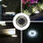 Silver Low Voltage Solar Powered Integrated LED Metal Pathway Light Pack-120193168
