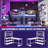 55" Large Computer Desk L-Shaped Desk with Wireless Charging and Bookshelf for Home Office-656090511