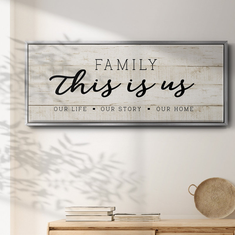 This is Us- Framed Canvas
