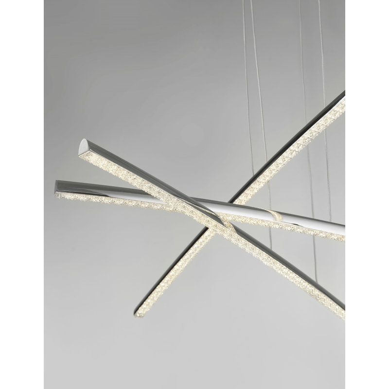 3 - Light Chrome LED Pendant