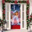Kbndieu Christmas Door Curtain Decoration Door Cover Christmas Scene Layout Background Cover-119277480