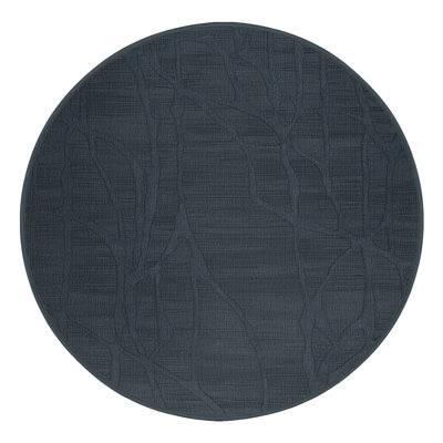 Tapis noir lavable à la machine