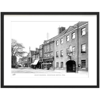 Chester, Suspension Bridge 1949 1 Piece Single Picture Frame Wall Art