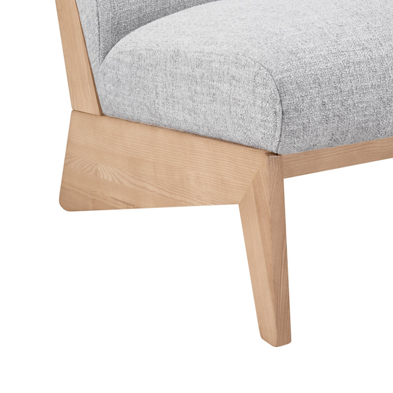 Fauteuil d'appoint sans accoudoirs Abriya