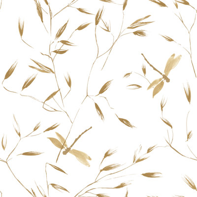 Papier peint adhésif libellule