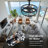 16.5"Caged Ceiling Fan with Light and Remote,Quiet Reversible DC Motor,E26 Socket