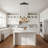 Adjustable Height Modern 6-Light Cluster Pendant