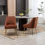 Chaise d'appoint en velours 21,25 po Khivi-834830312