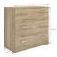 Orval 74.1cm W 3 - Drawer Chest of Drawers-38263540