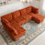Canapé modulaire en chenille 6 pièces avec siège de rangement et canapé modulaire 6 pièces-1494032401-1496524276