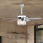 Ventilateur de plafond standard 52 pales 52 po avec télécommande et ensemble d'éclairage inclus Runhild-1718384877