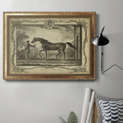 " Distinguished Horses IV " Painting Print
