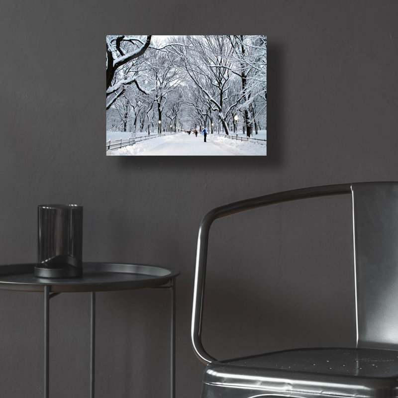 «White Wonder» par Verne Varona, art mural en verre acrylique, H 12 po x l 16 po x P 0,13 po