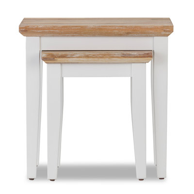 Doria Solid Wood Nesting Tables