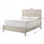 Mobilier de chambre à coucher encastré 1Pc