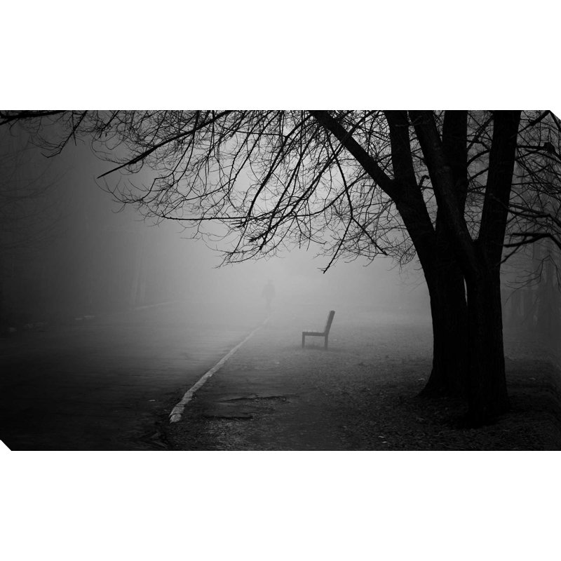 « waiting forest », reproduction de photo sur toile tendue, H 36 po x l 60 po x P 1,5 po