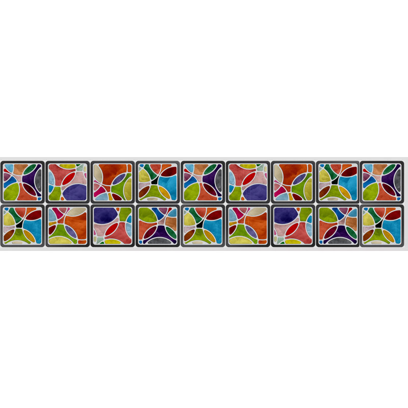 Floriano Geometric Area Rug, Rectangle 52 x 280cm