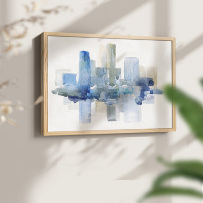 Soft Skyline II -Framed Print - Restickable