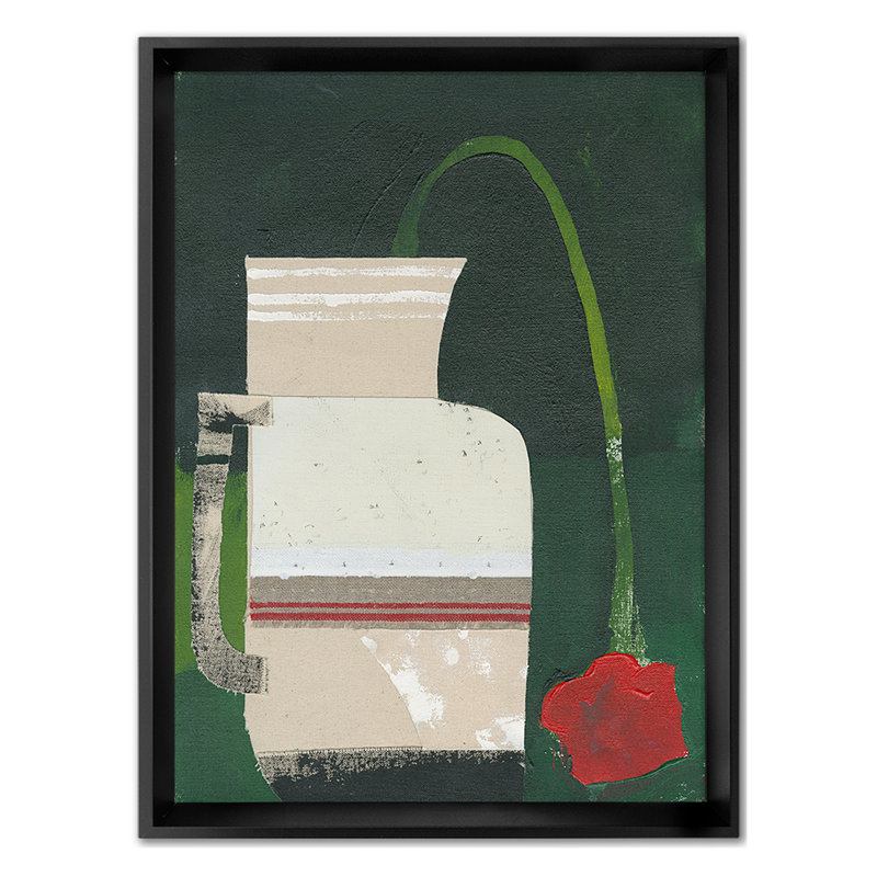 Playful Sort 44 Print by Ngo, PC, 20'' H x 15'' W, Black Single Picture Framed