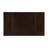 Rectangular 52-Inch Extension Dining Table, Cappuccino
