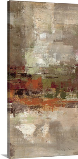 «Landing Panel II» par Silvia Vassileva, reproduction d'art, H 20 po x l 10 po x P 1,5 po, Toile