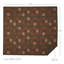 Crosswoods vert olive foncé / roussâtre / campagnard réversible en coton standard-1417069627