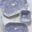 Uccello Blu Terra Bianca Rice Bowl