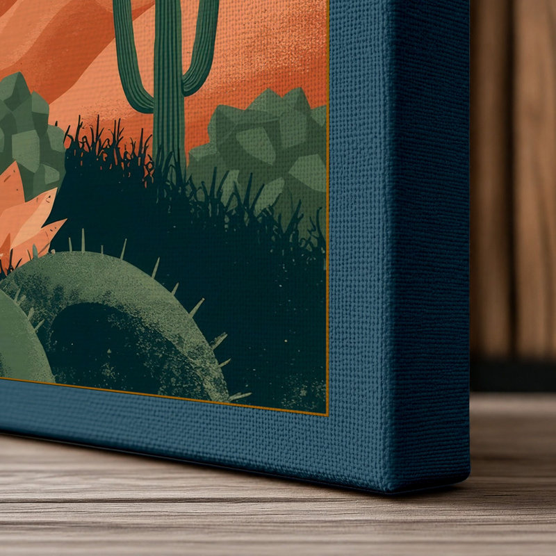 Print, 18x12 - 45.7 x 30.5 cm, Teal Border