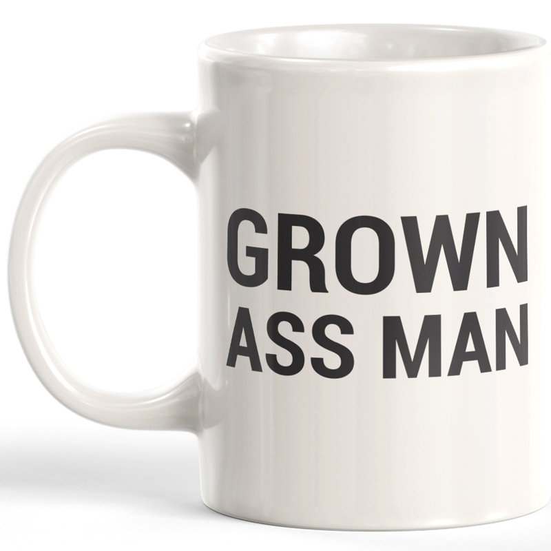 Grande tasse à café à un cul cultivé Ellisiv, 15 oz, Céramique