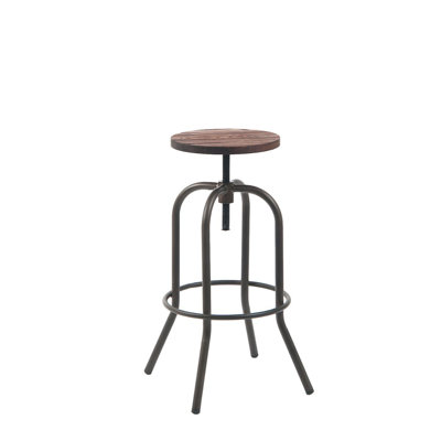 Tabouret de bar 30 po en bois massif