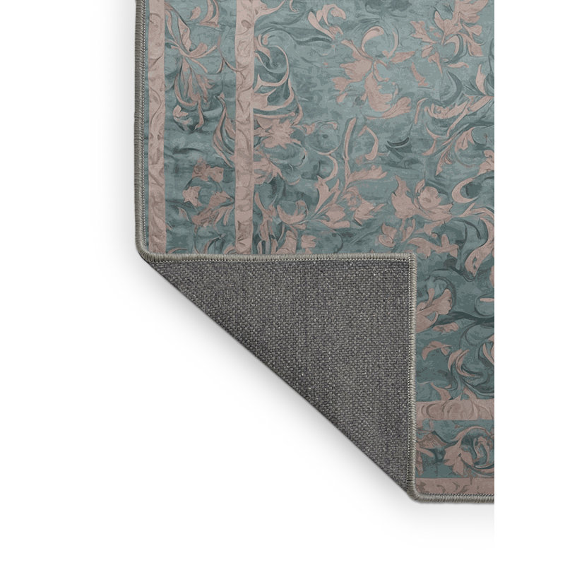 Tapis gris soyeux et moelleux, Rectangle 8 pi x 10 pi