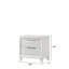 Table de chevet - Blanc