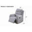 Fauteuil inclinable manuel moderne 1pc