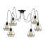 Sarnen 6 - Light Black Cluster Pendant