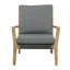Chaise de patio avec coussins Hartwick